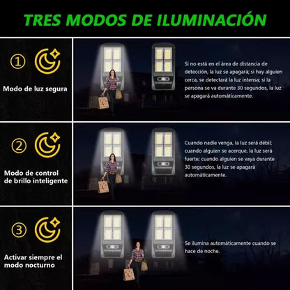 Foco Solar LED EcoLight™      - LLEVA 2 Y PAGA 1 [IMPERMEABLE]