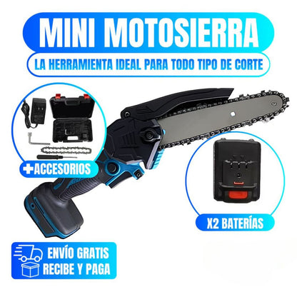 Motosierra Inalámbrica | 2 Baterías de regalo 98V