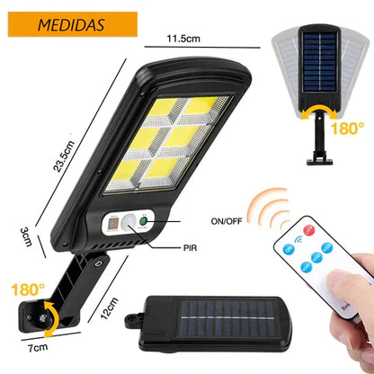 Foco Solar LED EcoLight™      - LLEVA 2 Y PAGA 1 [IMPERMEABLE]