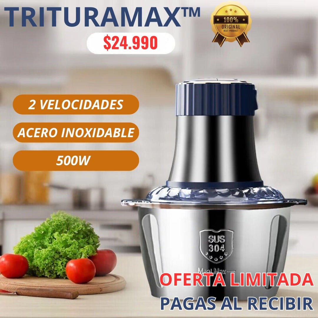 TRITURAMAX, Trituradora procesadora de alimentos